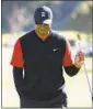  ?? Patrick T. Fallon For The Times ?? TIGER WOODS was one-over 72 in the final round, with four bogeys.