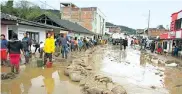  ?? COLPRENSA ?? Alrededor de 15.000 personas fueron evacuadas.