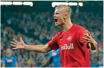  ?? ?? Talent factory…Erling Haaland made his name with Red Bull Salzburg
