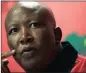  ??  ?? JULIUS MALEMA