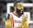 ?? SCOTT HALLERAN
/ GETTY IMAGES ?? James Harden and Rockets earned a No. 2 seed — and were rewarded with a potentiall­y tough matchup with Dallas.