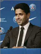  ?? FOTO: MORATA ?? Al-Khelaïfi Presidente del PSG