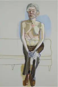  ??  ?? 8. Andy Warhol, 1970, Alice Neel, oil and acrylic on linen, 152.4 × 101.6cm. Whitney Museum of American Art, New York