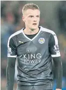  ??  ?? Leicester City’s Jamie Vardy.