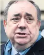  ??  ?? COMPLAINTS Salmond