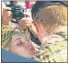  ??  ?? AT LAST: Victoria McRae, finally gets her kiss from Prince Harry