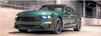  ??  ?? The Mustang Bullitt is here now, but while it has some cool additions, more NCAP stars aren’t among them.