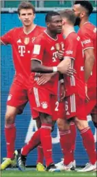  ??  ?? Alaba, con el Bayern.
