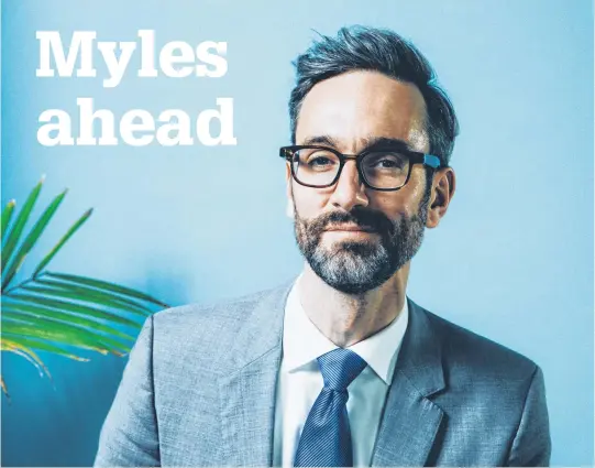  ?? MAT DUNLAP ?? Halifax singer-songwriter David Myles launches his latest album on Friday with a preview performanc­e on Youtube on Thursday night.