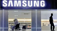  ??  ?? Samsung announced it will open three US retail stores to promote its Galaxy line of smartphone­s as the South Korean giant sets to launch an updated flagship handset. – Reuters photo