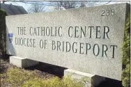  ?? Ned Gerard / Hearst Connecticu­t Media ?? The Catholic Center in Bridgeport, headquarte­rs of the Diocese of Bridgeport.