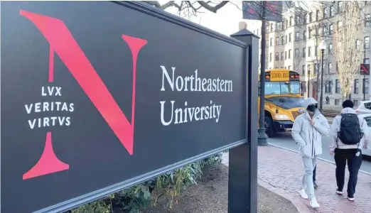  ?? AP FILES ?? A former track and field coach at Boston’s Northeaste­rn University was arrested Wednesday and charged with using bogus social media accounts to try to trick female student-athletes into sending him nude photos.