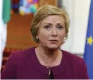  ?? Bild: CLODAGH KILCOYNE/TT ?? Irlands vice premiärmin­ister Frances Fitzgerald.