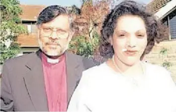  ?? African News Agency (ANA) ?? BISHOP Rubin Phillip and his wife, Rosemary Phillip. | Supplied, Facebook and SIBONELO NGCOBO
