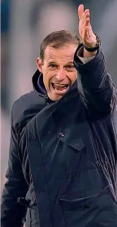  ?? LAPRESSE ?? L’allenatore della Juventus Massimilia­no Allegri, 49 anni: è alla sua terza stagione sulla panchina bianconera