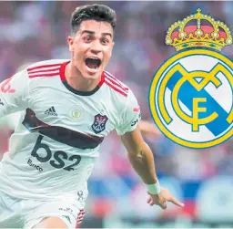  ??  ?? TALENTOSO. Reinier Jesus es considerad­o un jugador con mucho futuro en Brasil y Real Madrid apostó por él.