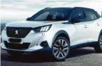  ?? Fotos: Peugeot ?? Kleiner überzeugen­der Geländewag­en. Der neue Peugeot 2008 feiert am Samstag Premiere.