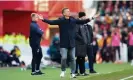  ?? ?? Jesse Marsch’s final match in charge was a defeat at Nottingham Forest on Sunday. Photograph: Simon Davies/ProSports/Shuttersto­ck