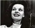  ??  ?? 1947: Margot Hielscher bei einem Auf tritt im Düsseldorf­er Opernhaus.