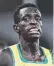  ?? ?? Australia's Peter Bol at the Tokyo Olympics. Picture: AFP