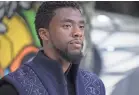  ?? DISNEY/MARVEL STUDIOS ?? With “Black Panther,” Chadwick Boseman rules Wakanda and the box office.