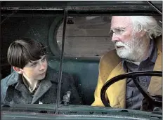  ??  ?? Austin Kittredge ( Seamus Davey- Fitzpatric­k) is a 10- year- old sent to live with his grouchy grandfathe­r ( Bruce Dern) in Jay Craven’s Northern Borders, which will screen at this year’s Ozark Foothills FilmFest.