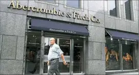  ?? Beth A. Keiser/Associated Press ?? Abercrombi­e &amp; Fitch says it is no longer for sale, ending talks from May 10.