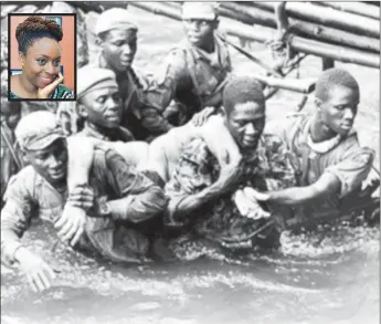  ??  ?? The Nigerian Civil War, commonly known as the Biafran War (6 July 1967- 15 January 1970), was a war fought between the government of Nigeria and the secessioni­st state of Biafra and is the subject of Chimamanda Ngozi Adichie’s (INSET) novel , “Half of a Yellow Sun” (2006)