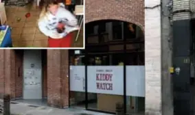  ?? FOTO WIM HENDRIX ?? De politie onderzoekt of C.F. (kleine foto) nog meer slachtoffe­rs maakte bij Kiddy Watch in Antwerpen.