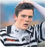  ??  ?? Andy Robertson during his days with Queen’s Park