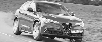  ?? — Alfa Romeo photo ?? Current Alfa Romeo Stelvio SUV.