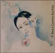  ??  ?? Francis Picabia (-). Sans titre (Espagnole), vers -. Crayon, encre et aquarelle sur papier marouflé sur carton signé en bas à droite.  x , cm. Estim. :   -   €.