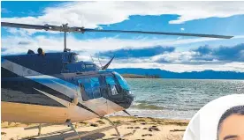 ?? Photo / Supplied
Photo / Supplied ?? Adventure Helicopter­s are gearing up for the summer season.
Tourism Bay of Plenty general manager Oscar Nathan.