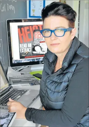 ?? Picture: SUPPLIED ?? BACK TO HER ROOTS: Former Special Assignment investigat­ive journalist Anneliese Burgess, who now lives in Sunrise-on-Sea outside East London, has written a gripping new book on cash-in-transit crimes. She also relates how the cops played a part in...