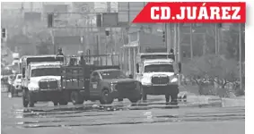  ?? ?? JORNADA
Violenta en Juárez: Matan a 11, queman negocios y 20 heridos en riña en penal.