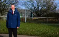  ?? Picture: Matt Rodda’s office ?? NOT HERE: Reading
East MP
Matt Rodda at Clayfield Copse, where Three hopes to build a 5G mast