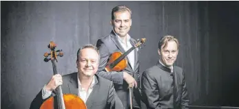  ?? FOTO: GUIDO WERNER ?? Das Phaeton Piano Trio spielt am 27. Juni in Ellwangen.