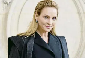  ?? STEPHANE CARDINALE - CORBIS / GETTY ?? Madre de
tres. Uma Thurman, de 51 años, tiene tres hijos: Maya, de 23 años, Levon Roan, de 19, fruto de su matrimonio con Ethan Hawke, y Luna, de 9, de su relación con Arpad Busson