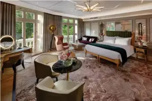  ?? (Mandarin Orienta l Hyde Park, London) ?? You’ ll never want to leave the luxurious suites