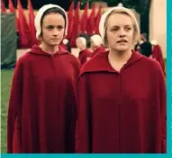  ??  ?? LEFT: With Alexis Bledel (left) in The Handmaid’s Tale. RIGHT: Elisabeth as a mentally unstable patient in the film Girl, Interrupte­d. FAR RIGHT: As gutsy Peggy Olson in the TV series Mad Men.