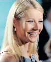  ?? ?? ACTRESS Gwyneth Paltrow says turning 50 has been a lot smoother than she anticipate­d. | AP