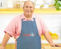  ??  ?? Michael Sarthou aka Chef Tatung’s mission is to make cooking as uncomplica­ted as possible.