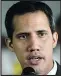  ??  ?? JUAN GUAIDO Rightful prez