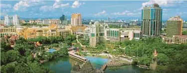 ??  ?? Sunway Bhd has acquired four plots of land with a combined GDV of RM5 billion in the last six months.