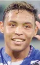  ?? ANSA ?? Luis Muriel, 24 anni