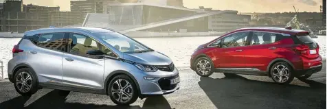  ?? Foto: (c) General Motors ?? Der Marathon Läufer unter den Elektroaut­os: Rechnerisc­h kommt Opels Ampera e stolze 520 Kilometer weit.