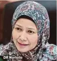  ??  ?? DR Norlaila