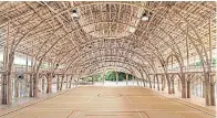  ??  ?? Bamboo Sports Hall at Panyaden Internatio­nal School.