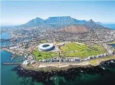  ?? /123RF ?? Working holiday: Cape Town is being promoted as the ideal place for remote working by the local government and shortterm home rental online platform Airbnb.