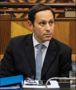  ?? /Gallo Images ?? Steinhoff Internatio­nal Holdings’ former chief financial officer Ben la Grange.